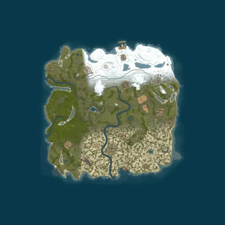 Map of Rustafied.com - US Monday