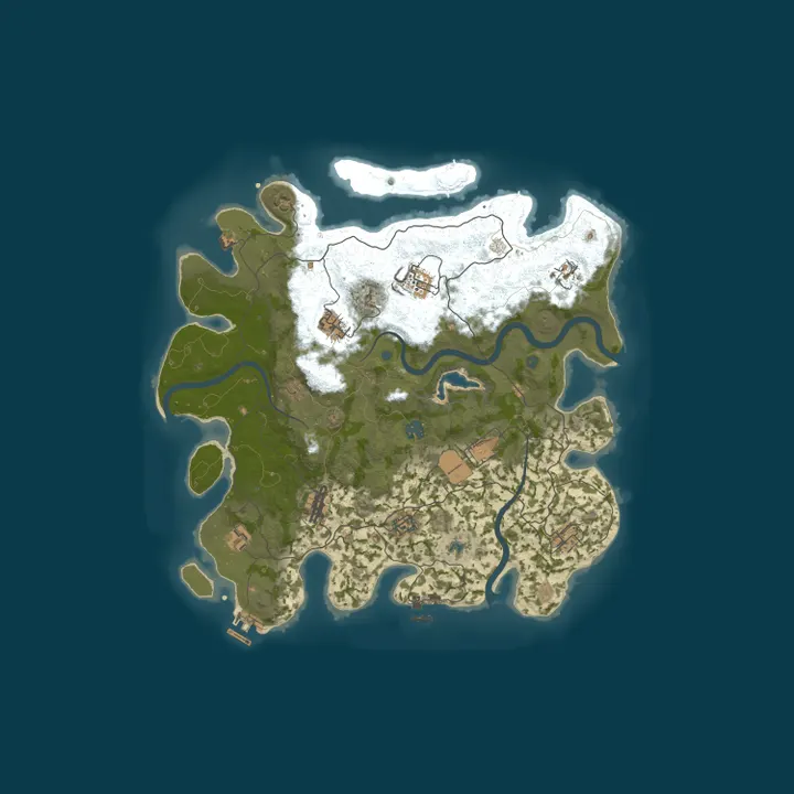 Map of Vincent's Test Server