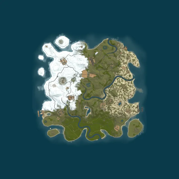 Map of John Pork's Rock Emporium