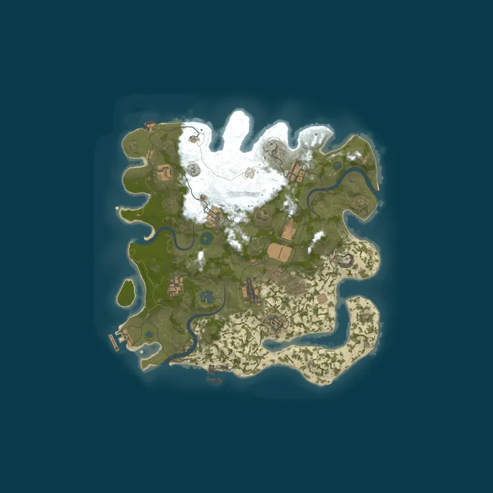 Map of Method Games Solo/Duo Weekly/Vanilla