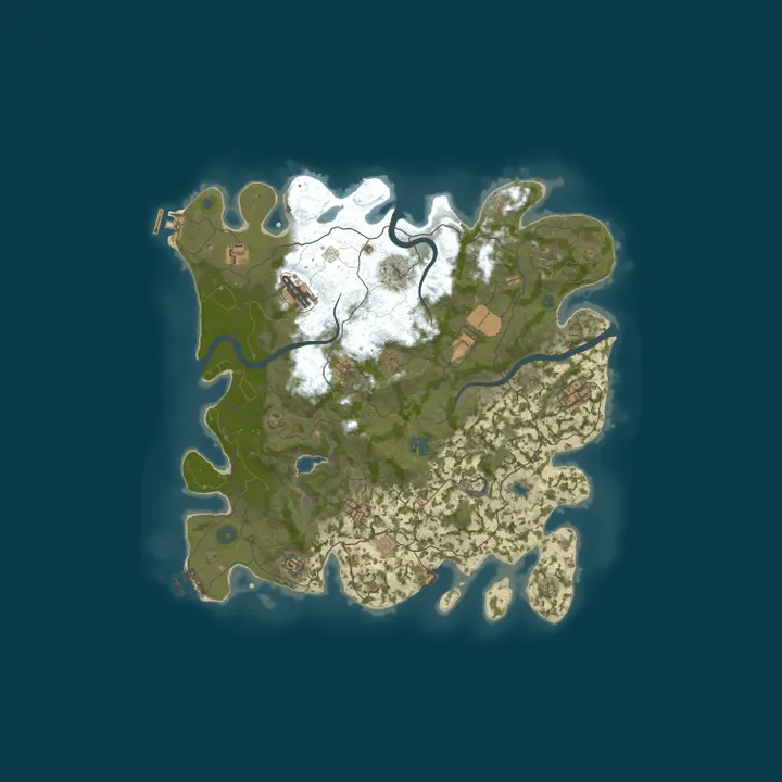 Map of isRusty.net [Solo Only] - 3X | Events | Offline Raid Protection