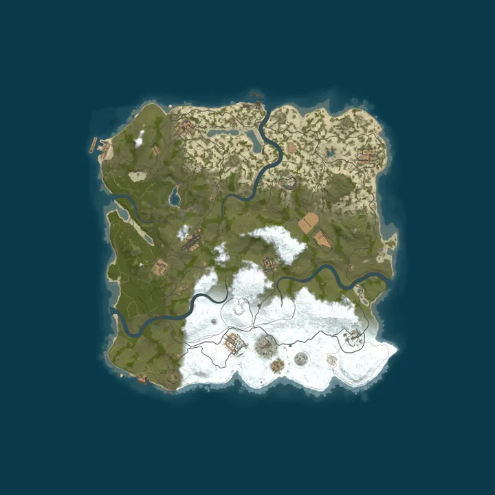 Map of US RENEGADE 3x MONTHLY MAIN | Shop | 50% Upkeep | No BP Wipe | 