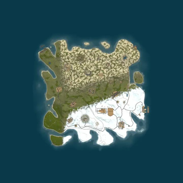 Map of [EU] Lagoon 1.5x | Solo/Duo/Trio | 22/10