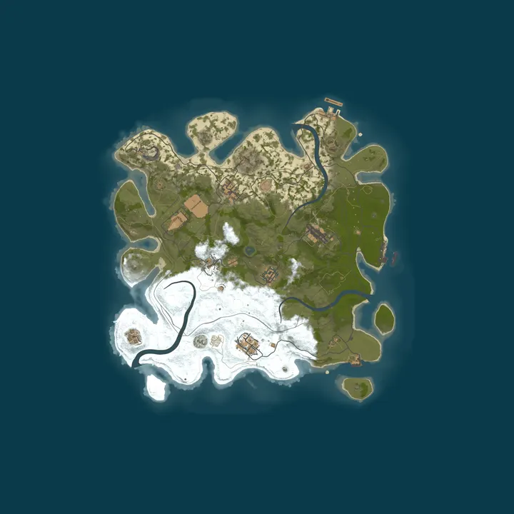 Map of RustOps - Solo/Duo | FULLWIPE 25/10 25.10 10/25