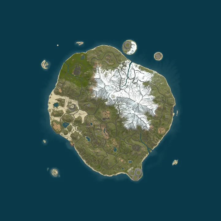 Map of Salty Test #2