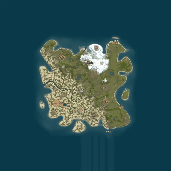 Map of SHELBY RUST Х3 | CLANS | LOOT+ | WIPE 23.10