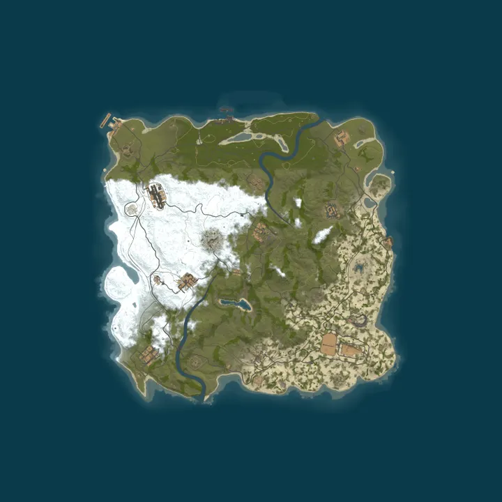 Map of EU RENEGADE 2x Monthly Low | 50% Upkeep | No BP Wipe | Noob Fri