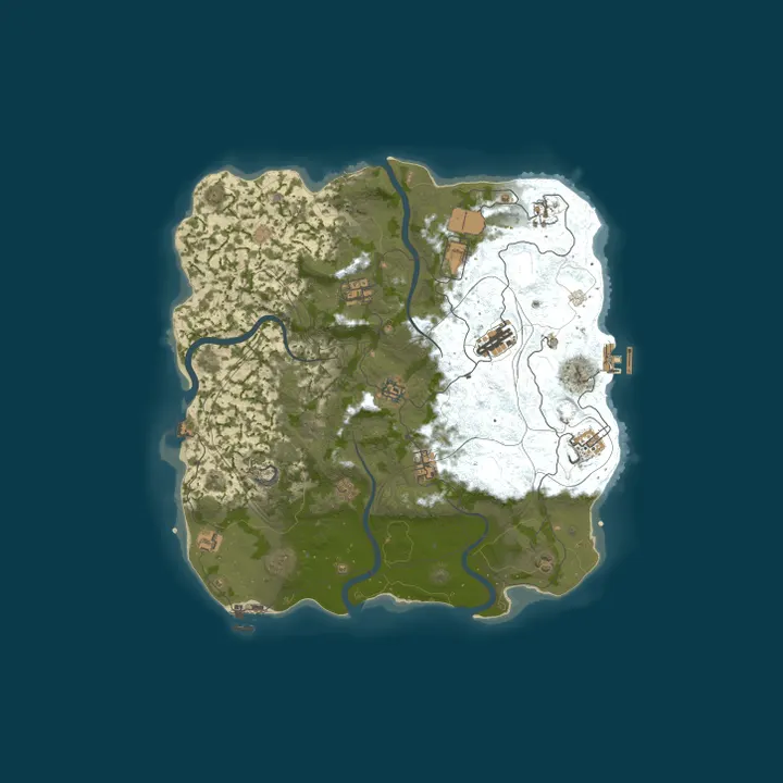 Map of Brisket.gg | 2x | Vanilla+ | Weekly Thursday Wipe | US