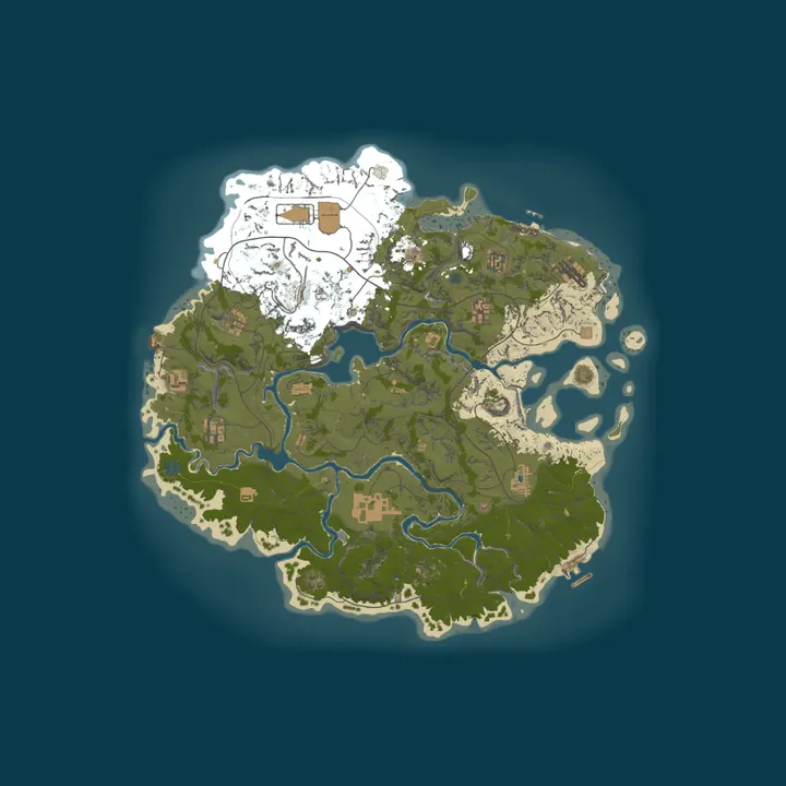 Map of The Rusty Inn - No Wipe
