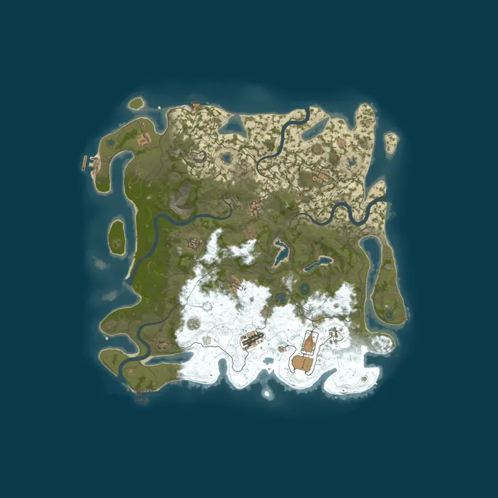 Map of TNT RUSTCORE - Vanilla 1.5x Just Wiped| Max 8 | Low UpKeep
