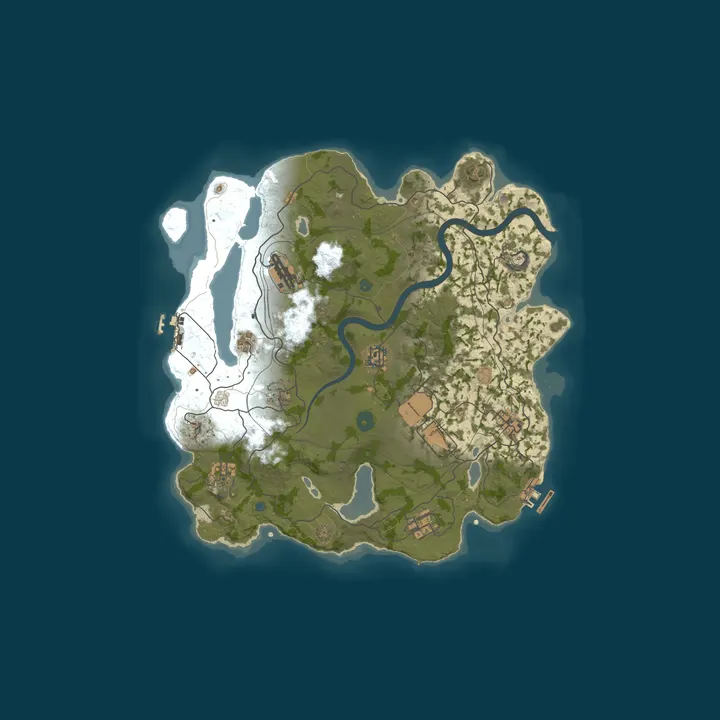 Map of ⦿ ICEFUSE 2X Duo (Solo/Duo|Loot x2|WIPED)