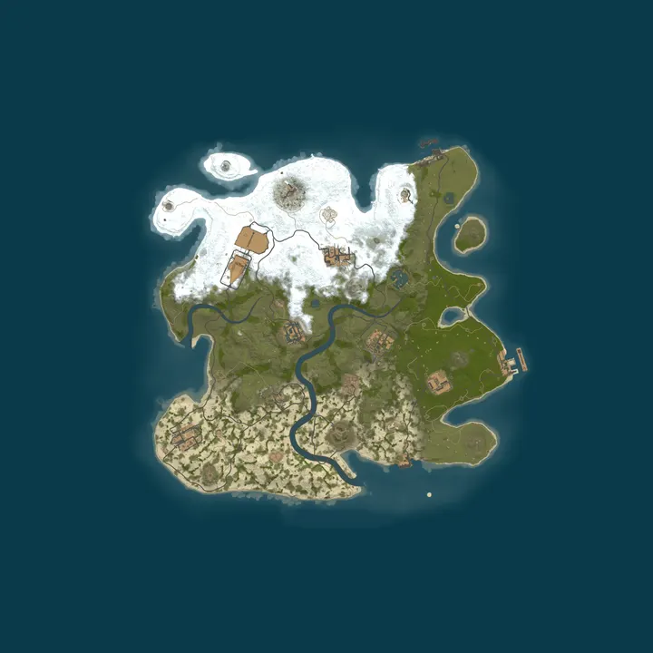 Map of [EU] Rust-France - SOLO ONLY | FULLWIPED 25/10 25.10