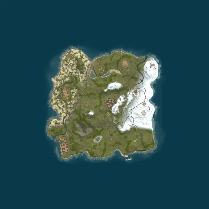 Map of PROJECT LAZARUS ORIGINAL | DayZ 2x | Weekly | Max 4 | Wiped 22/