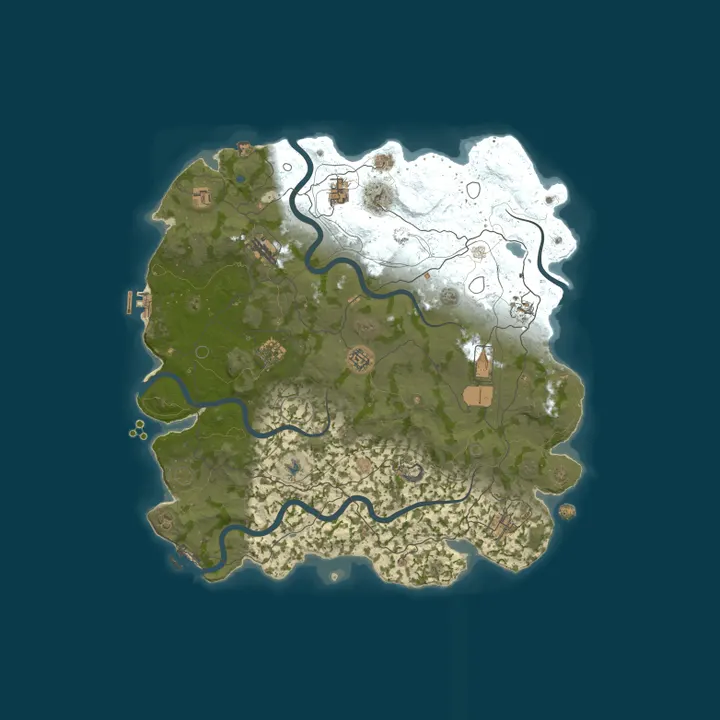 Map of AQUA Rust | EU 10x - WE HAVE MOVED TO A NEW SERVER SEE BELOW