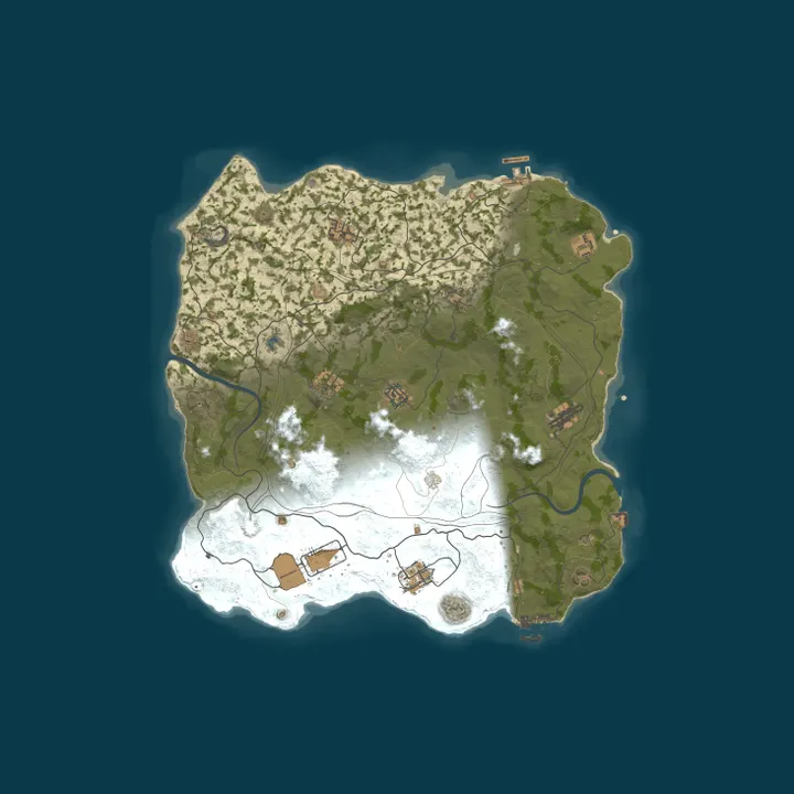 Map of MIRAGE RUST | SATURDAY SOLO/DUO/TRIO 2x | Wipe 24.10