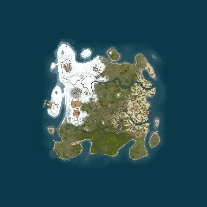 Map of [DE] SteppenWolf*s PVE-Insel--Staging