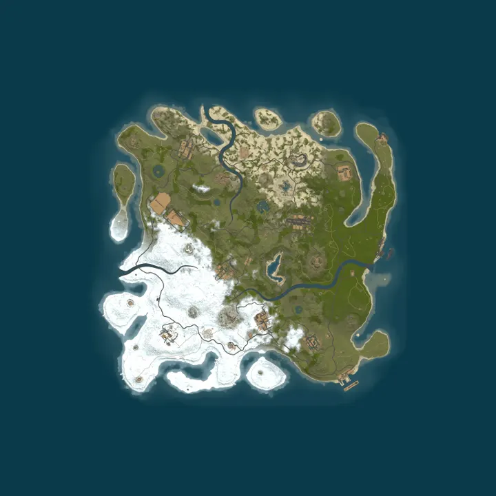 Map of Maric Rust [KITs]. Wipe 22.10