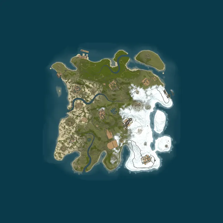 Map of CORRODE RUST | 2X MAIN | JUST WIPED!