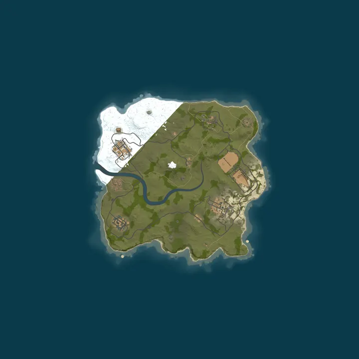 Map of EpicRust|2x| Solo/Duo/Trio| The Best Trio