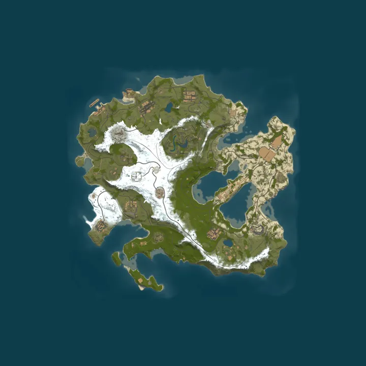 Map of Cdn Procedural PVE 10X